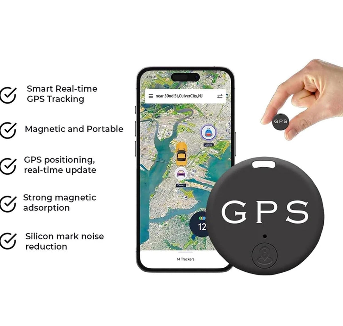 GF10 Mini GPS Tracker Lightweight
