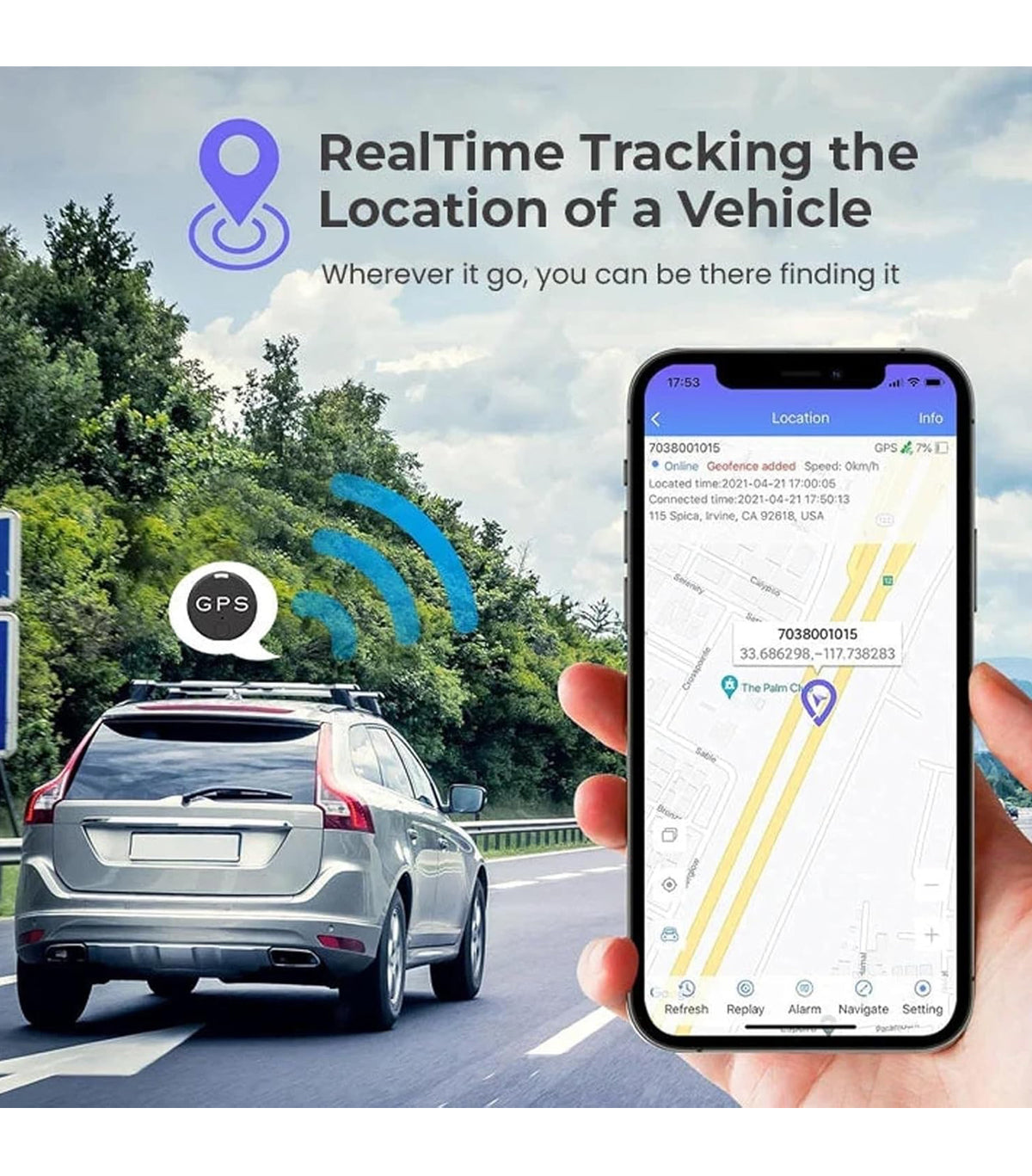 GF10 Mini GPS Tracker Lightweight