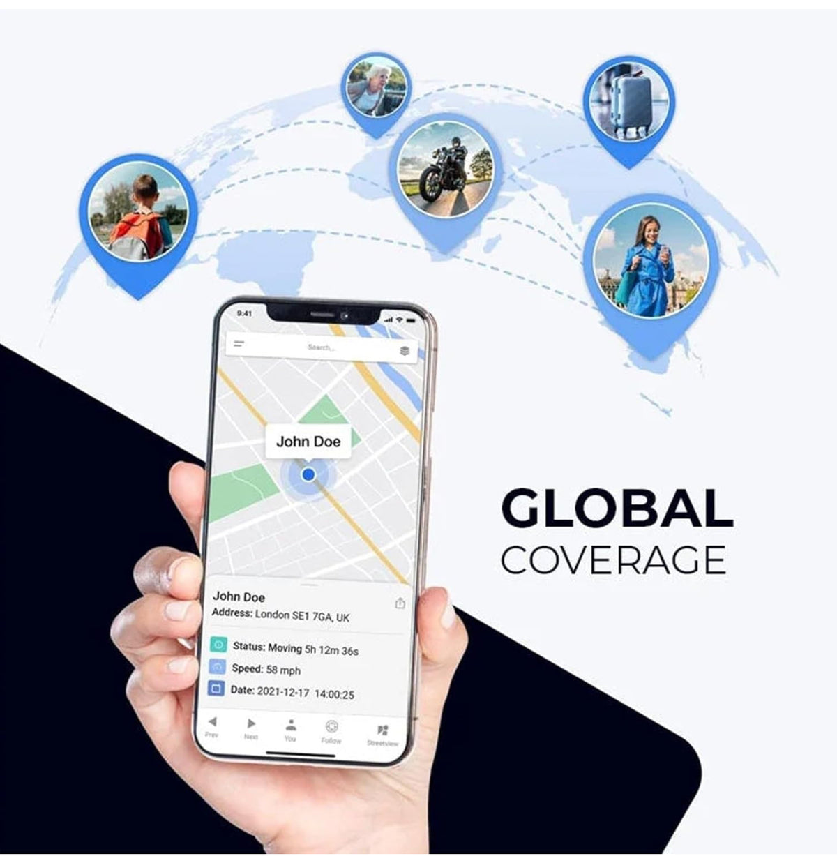 GF10 Mini GPS Tracker Lightweight