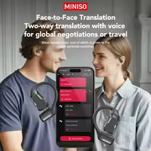 M98 AI Translator Wireless Earphones