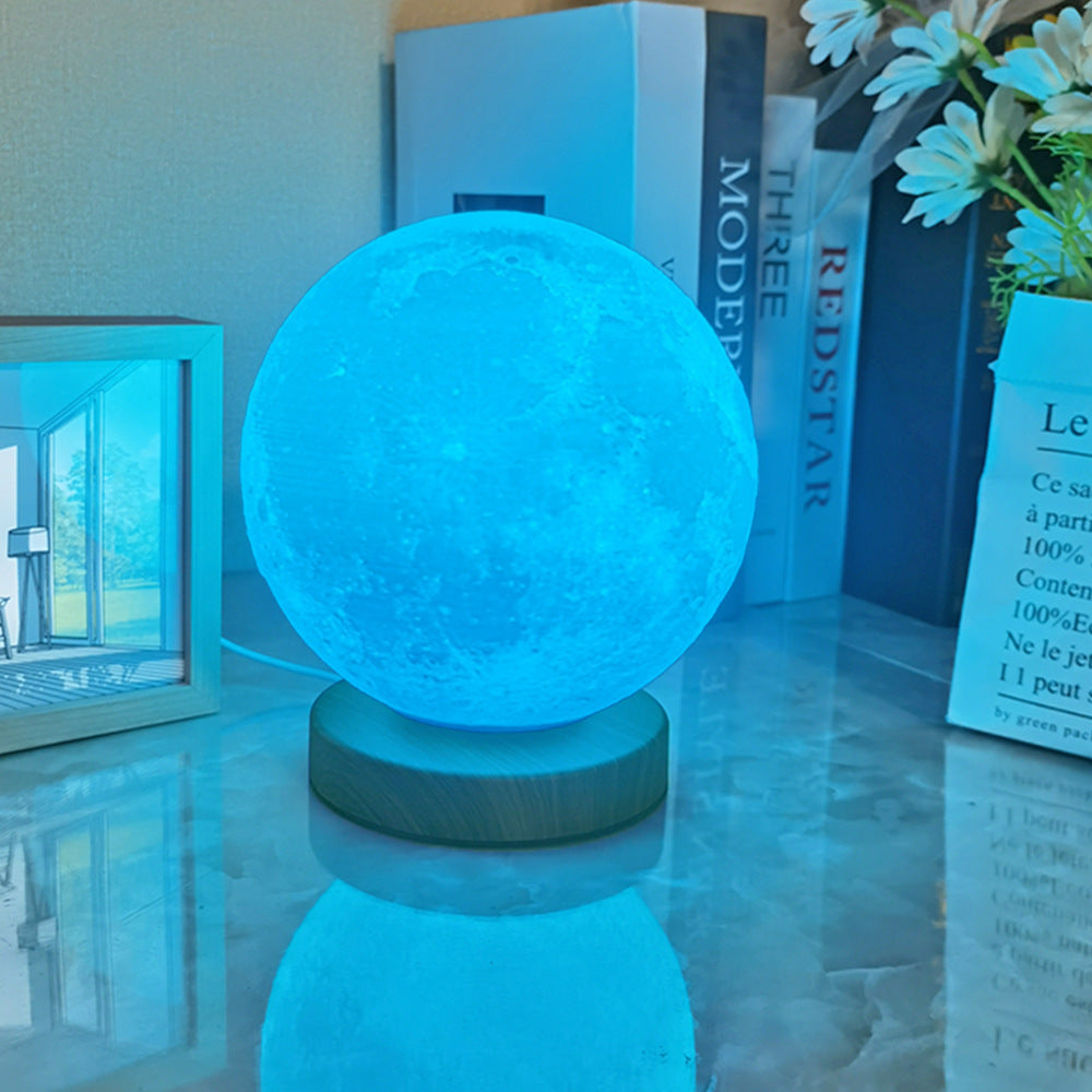Rotating Moon Lamp
