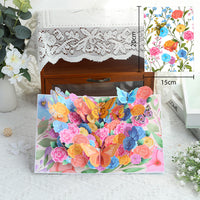 Handmade 3D Floral Greeting Card