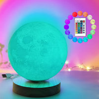 Rotating Moon Lamp
