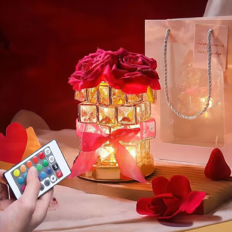 Warm Crystal Night Light