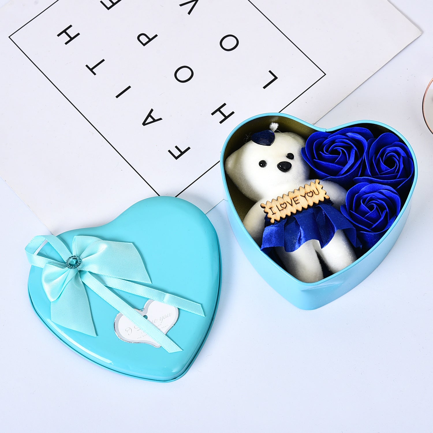 soap flowers set