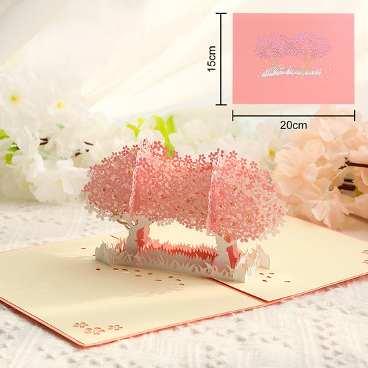 Handmade 3D Floral Pop-Up  Cards