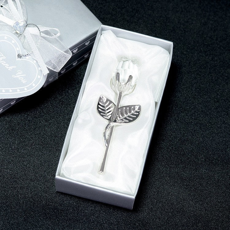 Crystal Rose Ornament