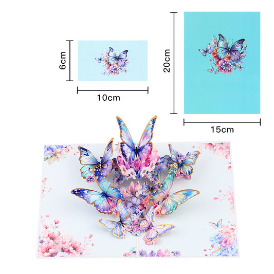 Handmade 3D Floral Greeting Card