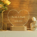 Heart-shaped night light