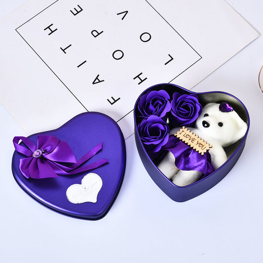 soap flowers set