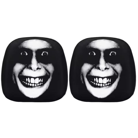 Scary Car Seat Headrest Cover (Ghost Face Mask Cover)