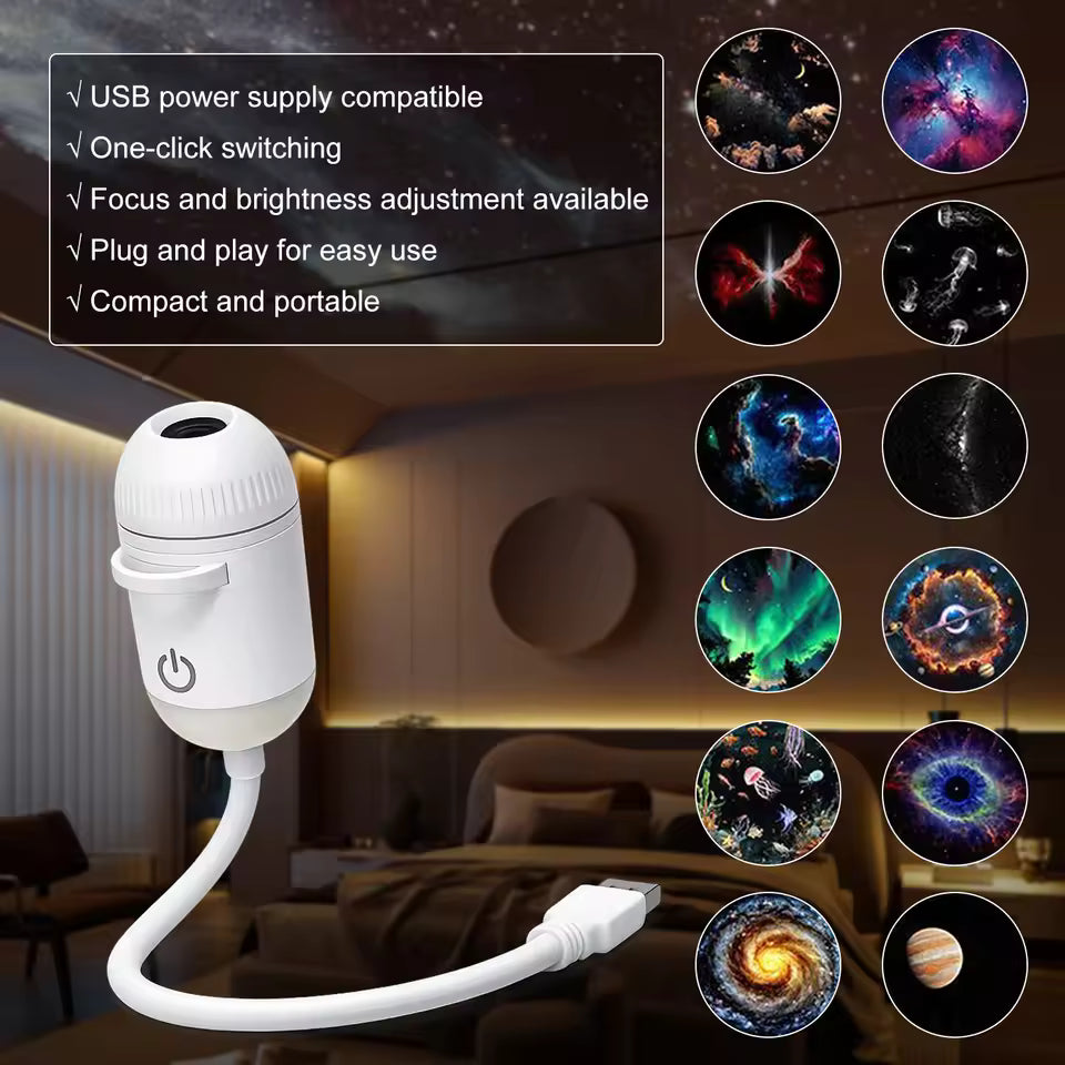 Mini USB Rechargeable Night Light