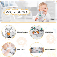 Soft Baby Sensory Cloth Book