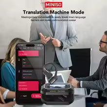 M98 AI Translator Wireless Earphones